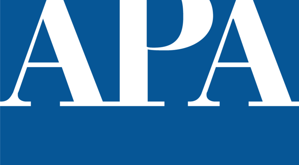American Planning Association, logo, APA, United States, professional