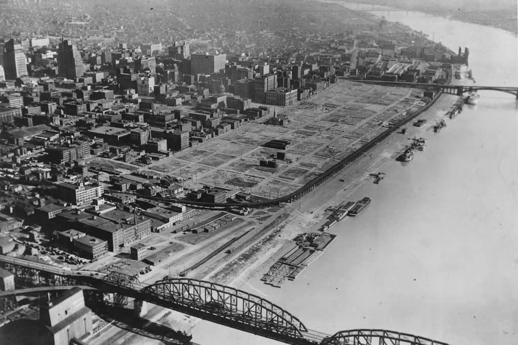 St Louis, Warehouse District, New Orleans, French Quarter, 1930s, Gateway Arch